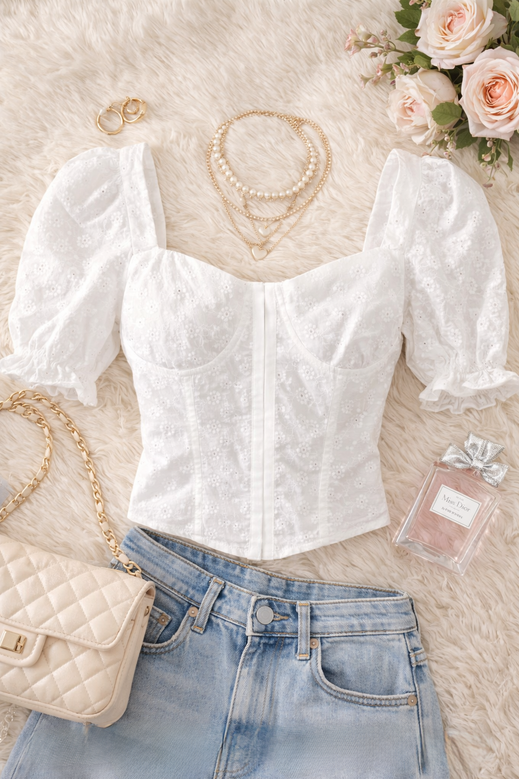 Dolls Kill Horoscopez Ships In The Night Princess Corset Blouse Top