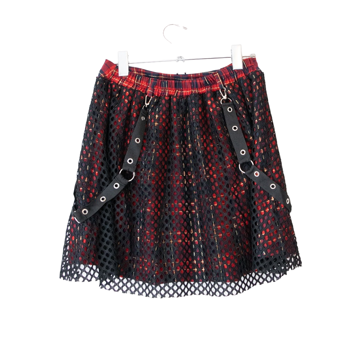 ACDC RAG Gloomy Bear Dark Pleated Japanese Goth Skirt