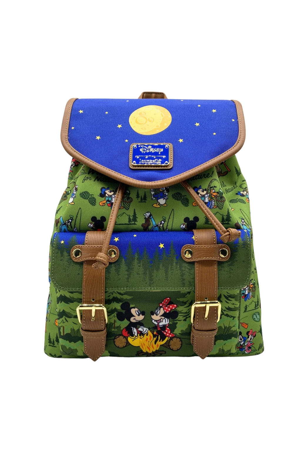 Loungefly Disney Minnie & Mickey Mouse Camping Rucksack Mini Backpack