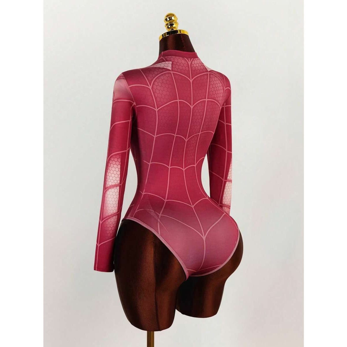 Red Spider Girl, Spider Woman, Sexy Bodysuit Cosplay Outfit
