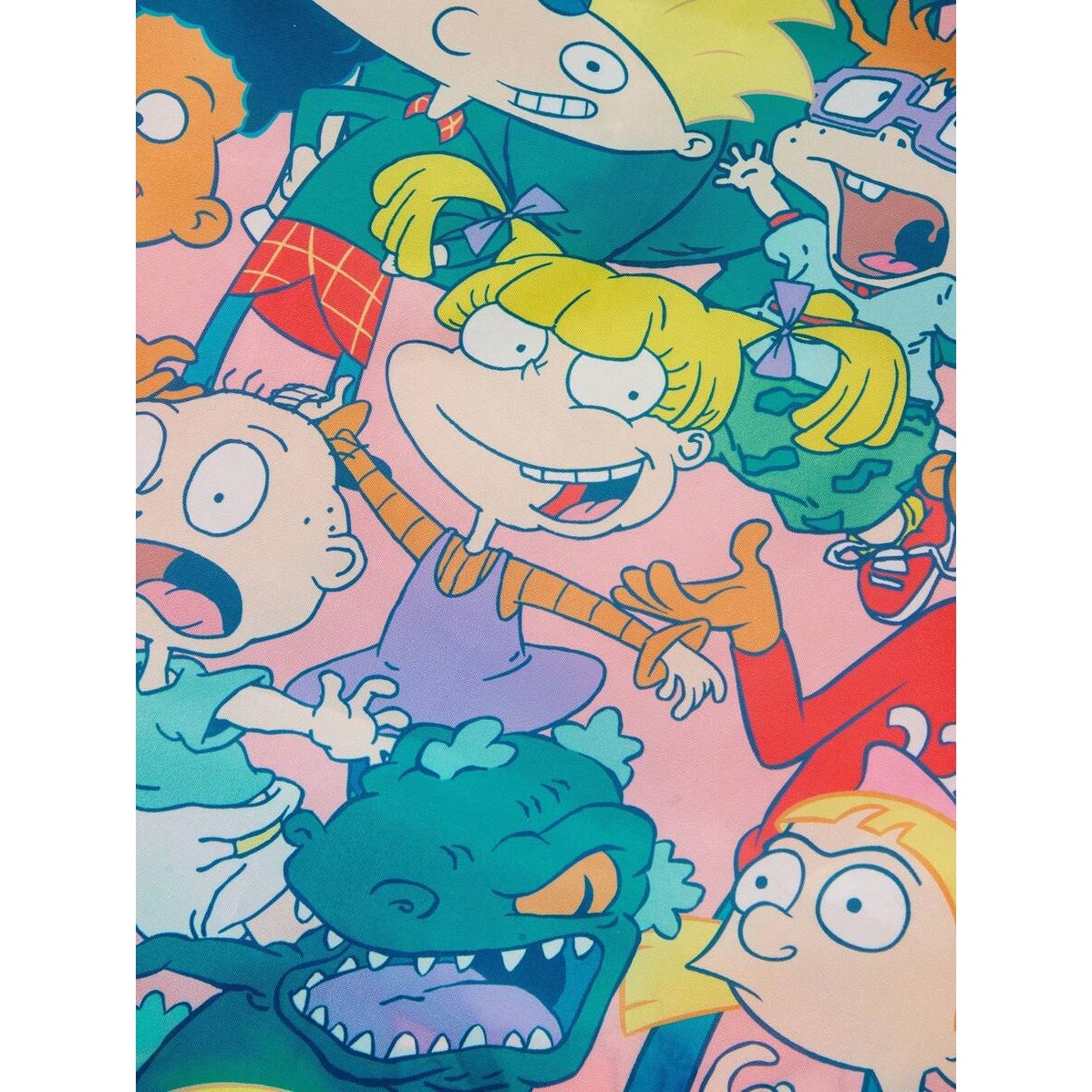 Nickelodeon 90s Cartoon Reusable Tote Bag | Hey Arnold Rugrats Foldabl ...