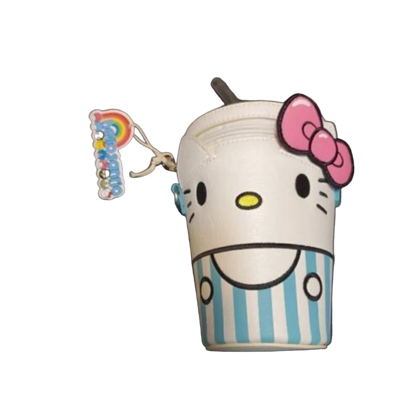 Loungefly OG HEART LOGO Hello Kitty Drink Crossbody Bag Purse