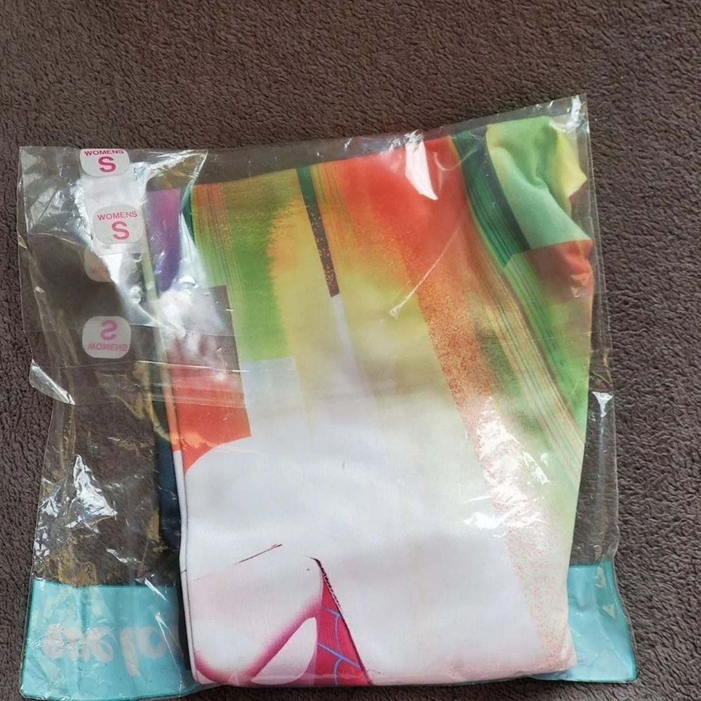 Marvel Spiderman SpiderGwen, Gwen Stacy Rainbow Geometric Spiderwoman Leggings