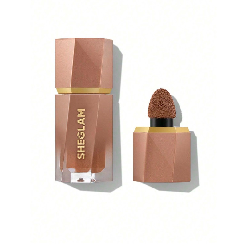 SHEGLAM Liquid Shimmer Bronzer – Mud Pie | Medium to Deep Skin | Rich Neutral