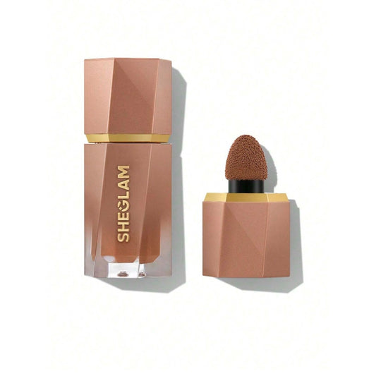SHEGLAM Liquid Shimmer Bronzer – Mud Pie | Medium to Deep Skin | Rich Neutral