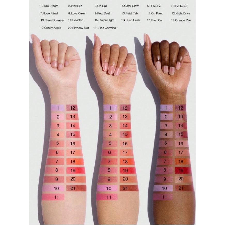 SHEGLAM Color Bloom Liquid Blush - Swipe Right | Matte Deep Magenta Cheek Tint
