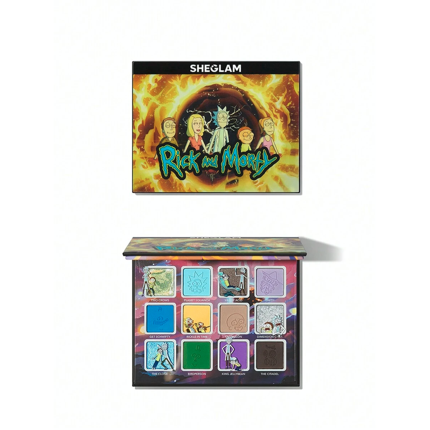 Rick and Morty The Meaning(Lessness) Of Life 12 Shade Eyeshadow Palette