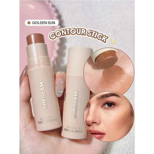 SHEGLAM Snatch & Define Contour Stick - Golden Sun | Neutral Cream Contour