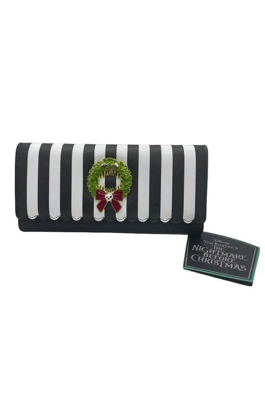 Loungefly Disney The Nightmare Before Christmas Monster Wreath Wallet