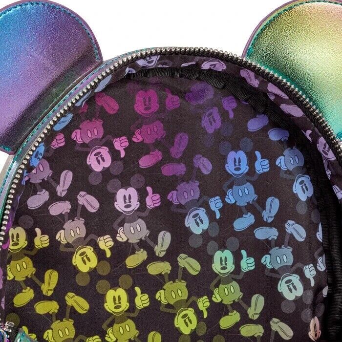 Loungefly Disney Oil Slick Mickey Mouse Mini Backpack