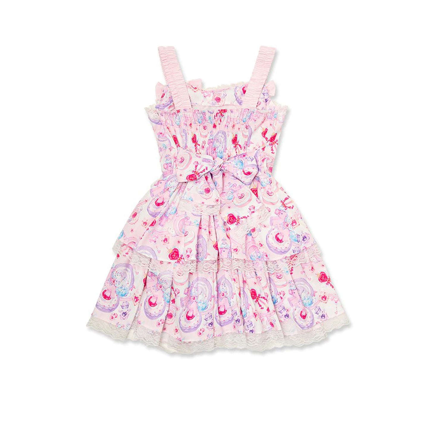 Kawaii Lolita Japanese style pink dress