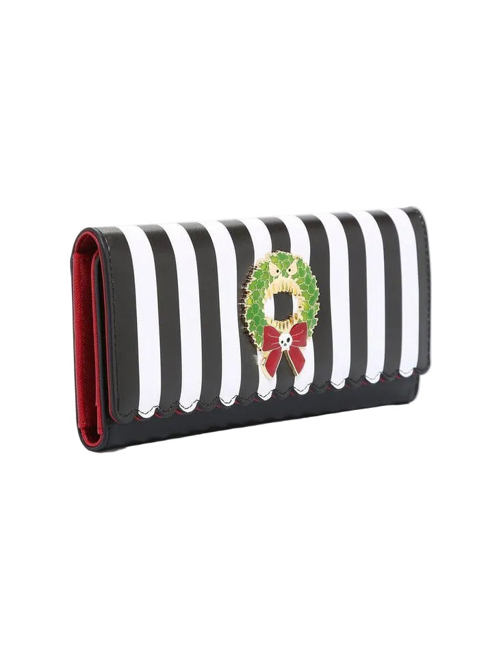Loungefly Disney The Nightmare Before Christmas Monster Wreath Wallet