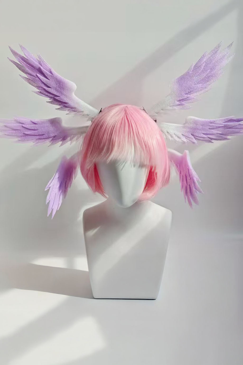 6x Angel Wings lightweight Foam Anime Cosplay Prop Headpiece Hair Clips