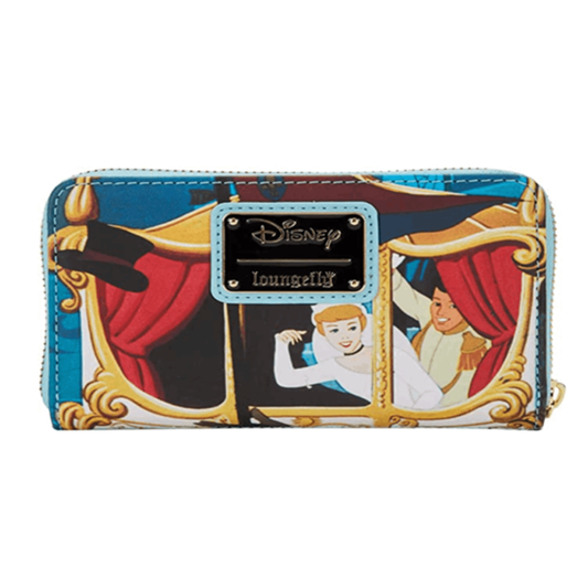 Loungefly Disney Cinderella Princess Scene Zip Around Wallet