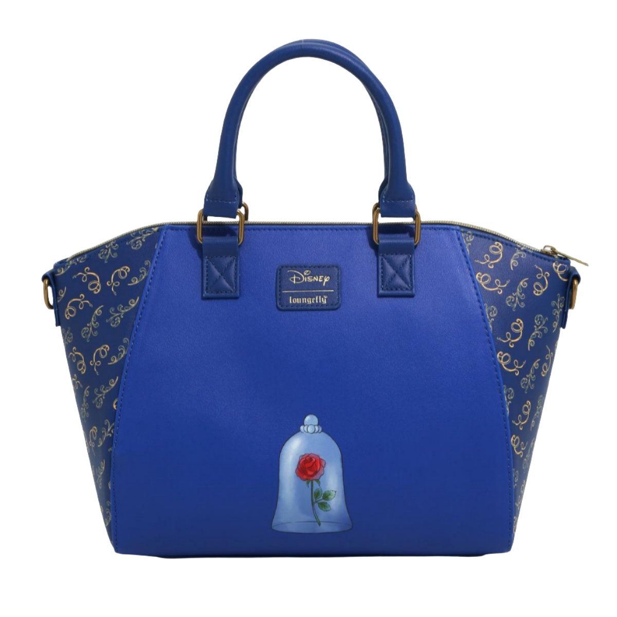 Loungefly Disney Beauty And The Beast Staircase Satchel Bag Purse