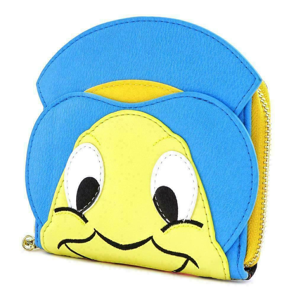 Loungefly X Disney Pinocchio Jiminy Cricket Zip Around Wallet