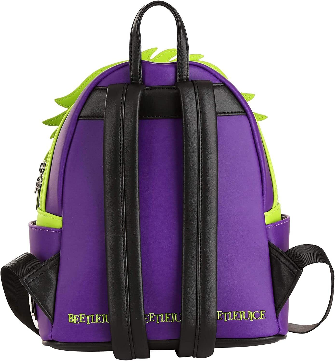 loungefly beetlejuice figural mini backpack