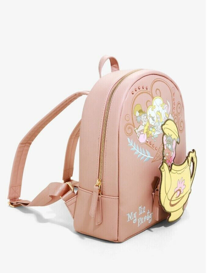 Danielle Nicole Disney Alice In Wonderland Mad Hatter Tea Party Mini Backpack