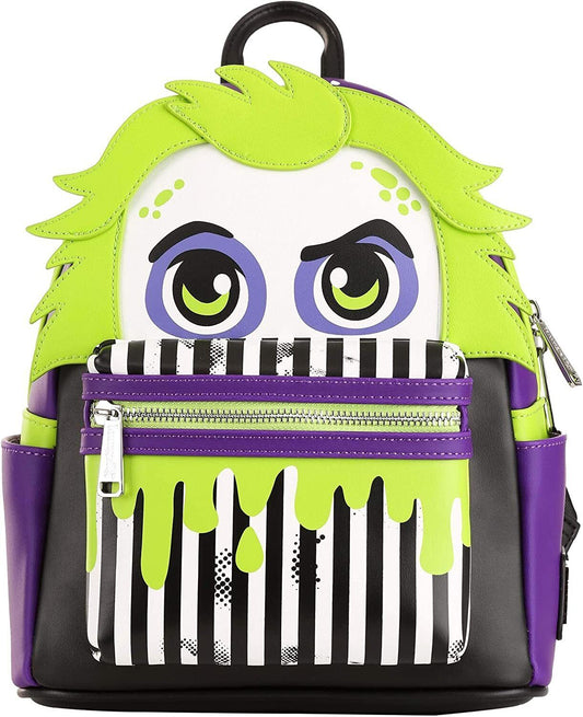 loungefly beetlejuice figural mini backpack