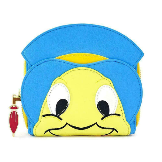 Loungefly X Disney Pinocchio Jiminy Cricket Zip Around Wallet